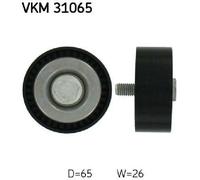 Original SKF Deflection/Guide Pulley Ribbed Belt VKM 31065 for Audi Skoda VW