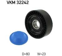 Original SKF Deflection/Guide Pulley Ribbed Belt VKM 32242 for Alfa Romeo