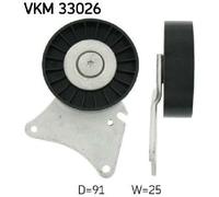 Original SKF Deflection/Guide Pulley Ribbed Belt VKM 33026 for Citroën
