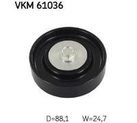Original SKF Deflection/Guide Pulley Ribbed Belt VKM 61036 for Toyota