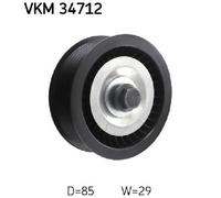 Original SKF Deflector Leading Role V-Ribbed VKM 34712 for Ford