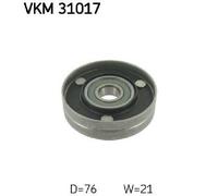 Original SKF Idler/Guide Pulley V-Belt VKM 31017 For Audi VW