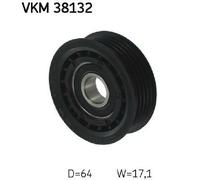 Original SKF Idler/Guide Pulley V-Belt VKM 38132 For Mercedes-Benz