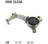 Original SKF Tensioner Pulley Ribbed Belt VKM 31218 for Audi