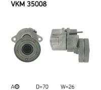 Original SKF Tensioner Pulley V-Belt VKM 35008 For Opel