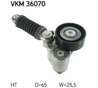 Original SKF Tensioner Pulley V-Belt VKM 36070 For Renault