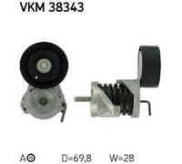 Original SKF tensioner ribbed belt VKM 38343 for BMW