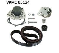 Original SKF Water Pump + Timing Belt Kit VKMC 05124 for Opel Saab