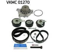 Original SKF Water Pump + Timing Belt Set VKMC 01270 For VW