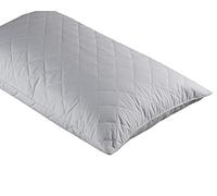 Original Sleep Company Bamboo Cotton Quilted Pillow Protector Pair - Machine Washable & Anti-Bacterial