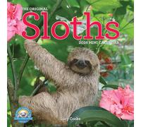 Original Sloths Mini Wall Calendar 2026