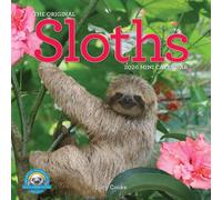 Original Sloths Mini Wall Calendar 2026