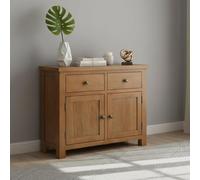 Original Small Sideboard - 2 Door - Rustic Oak