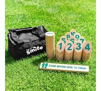 Original Smite Cornish Wooden Garden Game - Traditional Outdoor Throwing Game