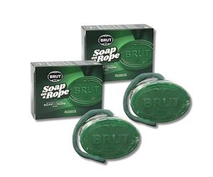 Original Soap On A Rope 150g - Pack of 2 | Timeless Exfoliating Soap with Iconic Citrus and Spicy Woods Fragrance | Classic Grooming Essential with Convenient Rope Design for Freshness and Style