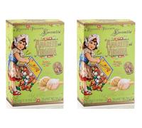 Original Soft Amaretti Almond Cookies Gift Box - Traditional Italian Biscuits - Gluten Free (2 x 75g)