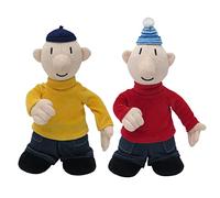 Original Soft Plush Toy Cuddly Stuffed Animal, 25 cm Pat and Mat, Handmade Plush Toy for Kids, Boys, Girls