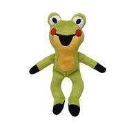 Original Soft Plush Toy Cuddly Stuffed Animal Cartoon The Little Mole Krtek Krtecek Collection, 14 cm Frog, Handmade Plush Toy for Kids, Boys, Girls