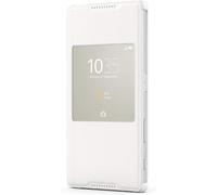 Original Sony Protective Case Window Case Style-up for Xperia Z5 White