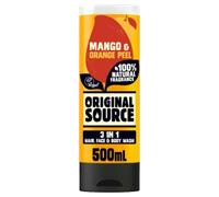 Original Source 3-in-1 Mango & Orange Peel Body Wash - 500ml