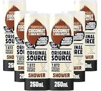 Original Source Coconut & Shea Butter Shower Gel, 6x250ml