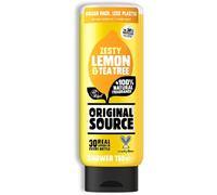 Original Source Lemon & Tea Tree Shower Gel, 100 Percent Natural Fragrance, Vegan, Cruelty Free, Paraben Free, Large Bottle, 750 ml