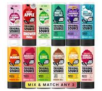 Original Source Shower Gel Bundle Mix & Match Any (3 x 250ml) | 100% Natural Fragrance, Vegan, Cruelty Free, Paraben Free