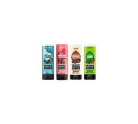 Original Source Shower Gel Set 4 x 250ml NEW Fragrance Fresh Sea Salt Samphire Sweet Rhubarb and Raspberry Zingy Lime and Tropical Coconut Shea Butter