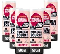 Original Source Vanilla Milk and Raspberry Shower Gel, 100 Percent Natural Frag