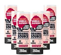 Original Source Vanilla and Raspberry Shower Gel, 250ml (Pack of 6)