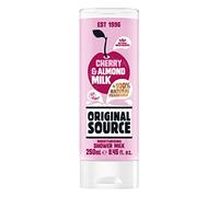 Original Source Shower Milk Vegan Cherry & Almond with Natural Fragrance – 6 x 250 ml