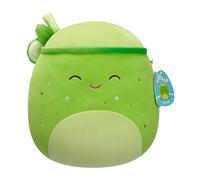 Original Squishmallows 12' Soft Toy - Townes the Green Juice Drink