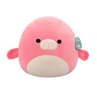 Original Squishmallows 16' Soft Toy - Morlai the Coral Manatee