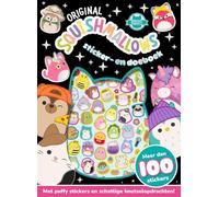 Original Squishmallows sticker- en doeboek: Met puffy stickers en schattige knutselopdrachten! (De Super Squishy Club)