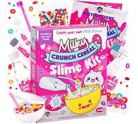 Original Stationery Milky Crunch Cereal Slime, All You Need in One Slime Making Kit to Create Butter Slime, Fun Slime, Cloud Slime, and More, Awesome Gift Idea and Fun Slime Making Kit for Girls