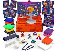 Original Stationery Mini Galaxy 3D Solar System Air Dry Clay Kit, 10 Bags of Clay for Kids, 8 Fact Cards, Tools, and More in This Fun Clay Craft Kit