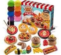 Original Stationery Mini World Food Air Dry Clay Kit, 10 Colours of Modeling Clay for Sculpting, Awesome Kids Crafts & Fun Birthday Gift Idea for Kids
