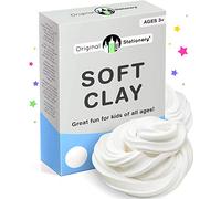 Original Stationery Soft Clay for Slime Supplies, Modelling Clay Art Supplies for Kids, Add to Glue and Shaving Foam to Make Butter Slime, 230 Grams