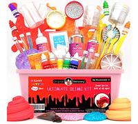 Original Stationery Ultimate Slime Kit, Awesome Pink Slime Kit to Make Fishbowl Slime, Cloud Slime, & More, Amazing Birthday & Xmas Gift Idea for Kids
