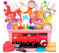 Original Stationery Ultimate Slime Kit, Awesome Pink Slime Kit to Make Fishbowl Slime, Cloud Slime, & More, Amazing Birthday & Xmas Gift Idea for Kids