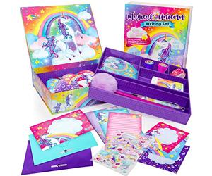 Original Stationery Unicorn Letter Writing Set, 45-Piece Stationery Set for Girls, Get Creative, Write Short Unicorn Stories, & Practice Handwriting