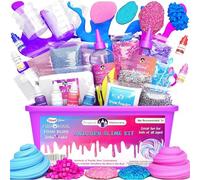 Original Stationery Unicorn Slime Kit, Create Unicorn Slime for Girls and Glow in The Dark Unicorn Slime for Kids, Magical Birthday Gift Idea