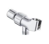 Original StoneStream Adjustable Wall Shower Adapter and Holder for Handheld Showerheads - Chrome