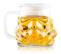 Thumbs Up Original Stormtrooper Beer Glass, Transparent, 1 Pint Size (600ml), Original Fan Merchandise, Perfect Star Wars Gifts for Men and Women, Perfect for Collectors and Beer Enthusiasts