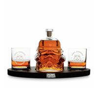 Original Stormtrooper 3D Helmet Decanter And Whiskey Glasses