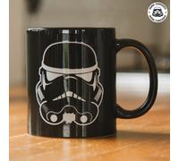 Official Stormtrooper Colour Changing Ceramic Mug, 300ml, Black, Heat Changing Coffee Mug, Helmet Appearance, Star Wars Gifts for Men - ThumbsUp!