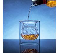 Original Stormtrooper 3D Inverted Whiskey Glass - 150Ml, Clear