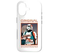 Original Stormtrooper Vintage Orange Sci-fi Poster Case for iPhone 17