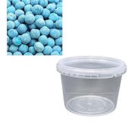 Original Sugar dusted Veggie Bon Bons Retro Sweets Gift Tub by VIMIX (Blue Raspberry, 500g)