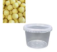 Original Sugar dusted Veggie Bon Bons Retro Sweets Gift Tub by VIMIX (Lemon, 500g)